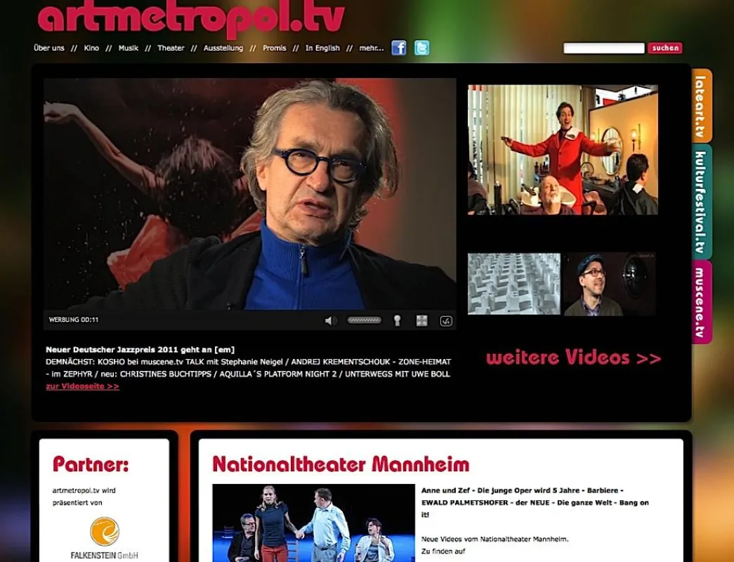 schön klug online - das ist artmetropol.tv
