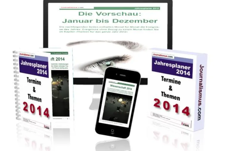 Bild: Vorschau auf 2014: 2.600 Termine für die Presse - Die besten Storys des Jahres 2014