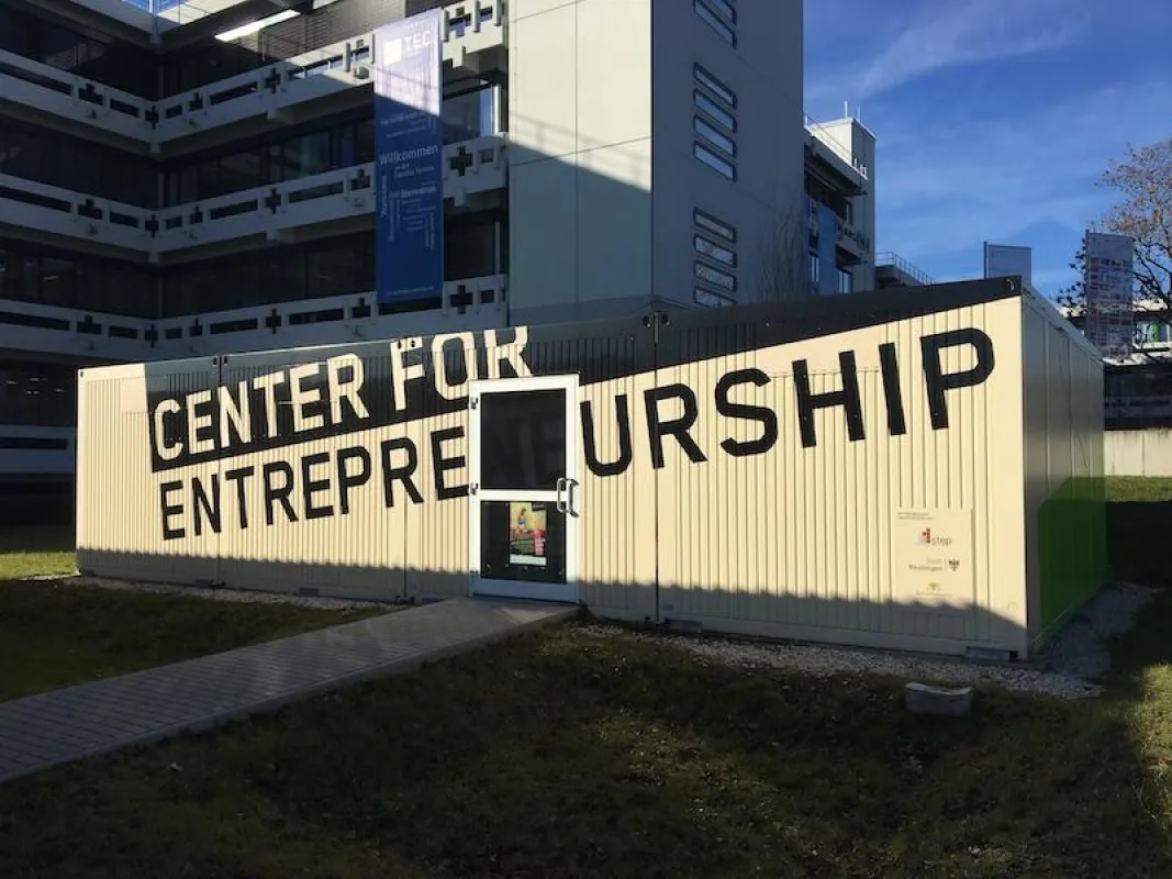 Startup Container der Hochschule Reutlingen
