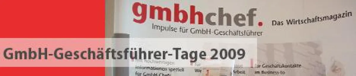 Eine Veranstaltung des gmbhchef-magazins