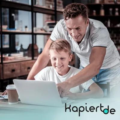 Bild: SCHULE IN DEN EIGENEN VIER WÄNDEN: Selbstständiges Lernen ist gefragt