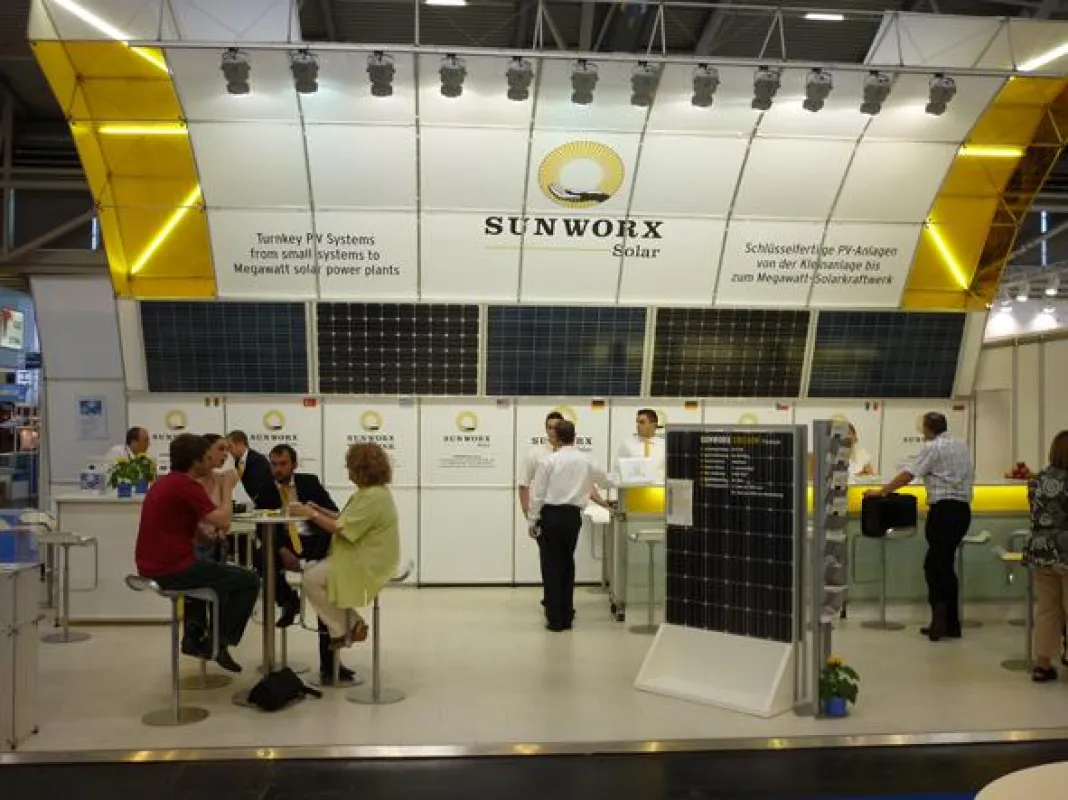 SUNWORX-Solar auf der Intersolar 2010