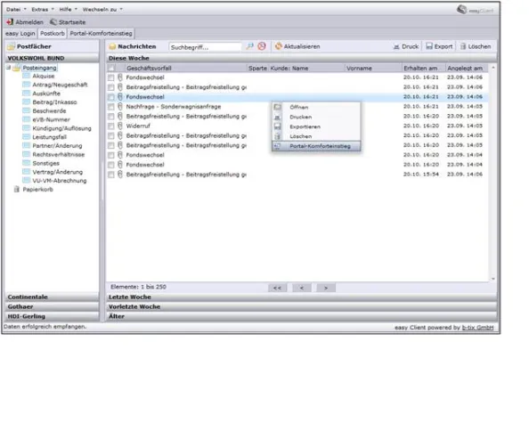 Bild: SSO e. V. präsentiert Gratis-Software „easy Client“: Ein Login, viele Funktionen, optimale BiPRO-Prozesse