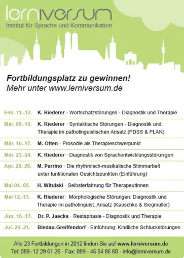 Bild: Status quo Sprachtherapie: Hier kommen Sprachtherapeuten zu Wort
