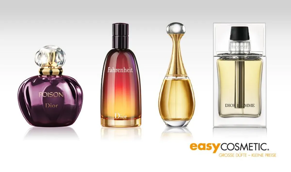 einige Parfums des Luxuslabels Dior