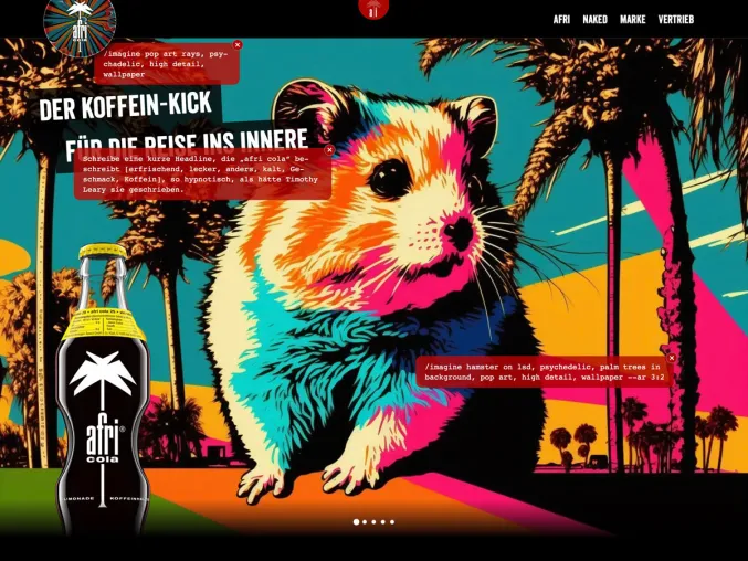 "afristic intelligence" - afri Cola startet ersten Markenauftritt mit KI Bild: "afristic intelligence" - afri Cola startet ersten Markenauftritt mit KI