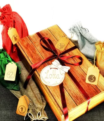 Bild: Der einzige Adventskalender mit fünf Türchen
