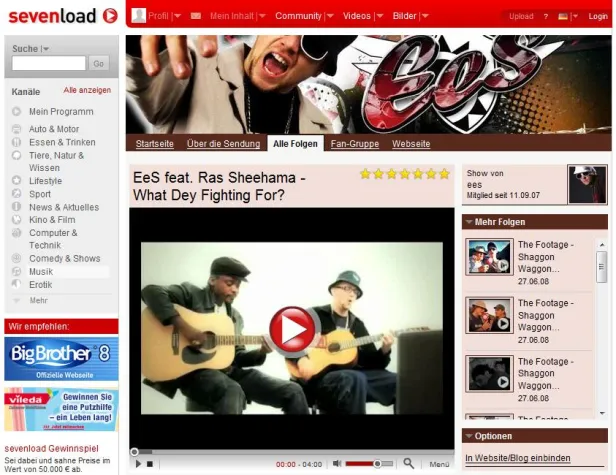 Bild: Euro-afrikanische Musikkultur auf sevenload