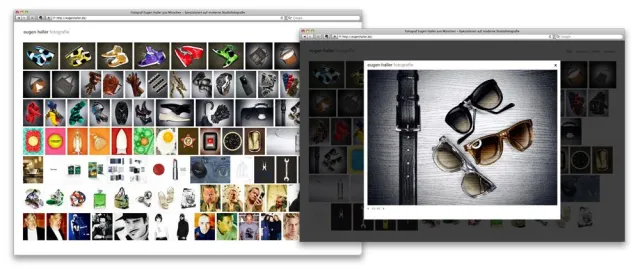 Bild: Fotograf Eugen Haller mit neuem Onlineauftritt von »das formt«.