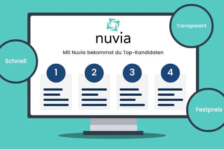 Neuer Imagefilm von Nuvia: Modernes Recruiting erlebbar gemacht Bild: Neuer Imagefilm von Nuvia: Modernes Recruiting erlebbar gemacht