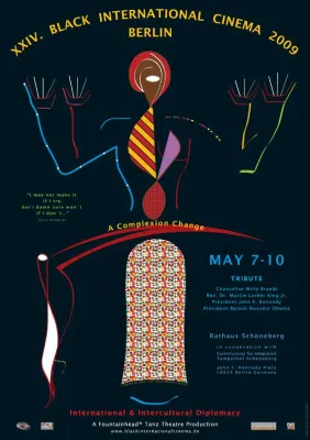 Internationale und Interkulturelle Diplomatie auf dem XXIV. Black International Cinema Berlin 2009 Bild: Internationale und Interkulturelle Diplomatie auf dem XXIV. Black International Cinema Berlin 2009