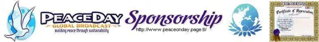 Bild: Peace Day Weltfriedenstag por la paz