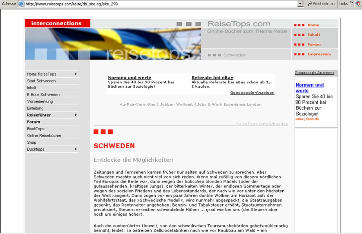 ReiseTops.com - Schweden Online