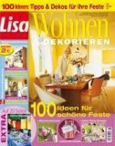Bild: LISA Wohnen & Dekorieren mit 100 Ideen für schöne Feste