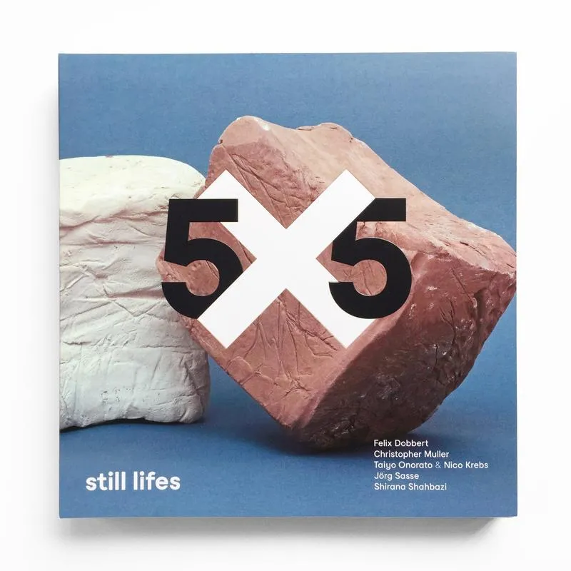 Cover des Katalogs 5x5 still lifes (Jörg Sasse)
