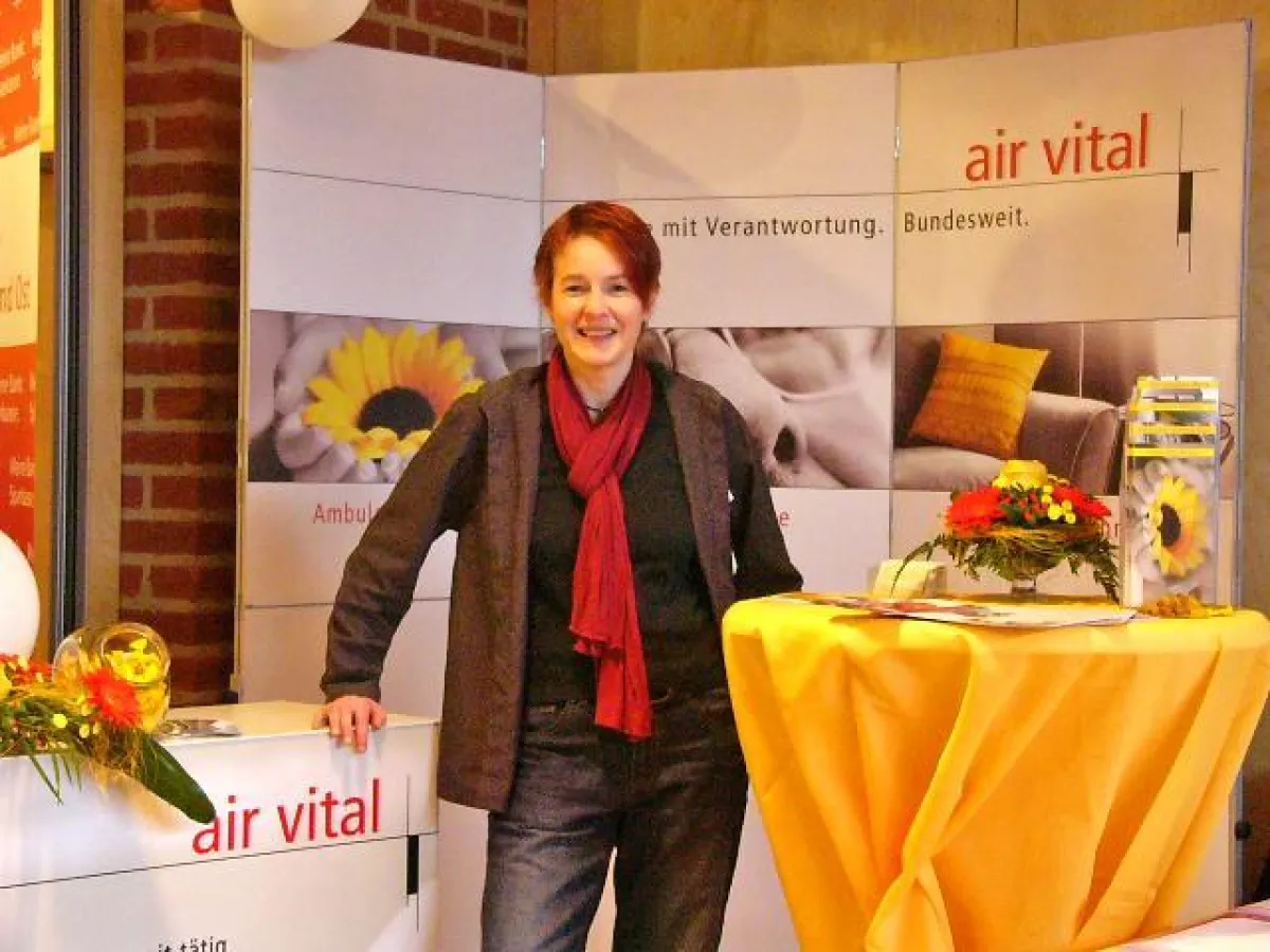 Petra Berghoff von air vital beantwortet gerne alle Ihre Fragen!