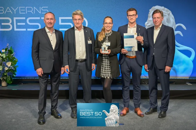 GROUP7 erneut unter „BAYERNS BEST 50“: Logistikunternehmen zum vierten Mal ausgezeichnet Bild: GROUP7 erneut unter „BAYERNS BEST 50“: Logistikunternehmen zum vierten Mal ausgezeichnet