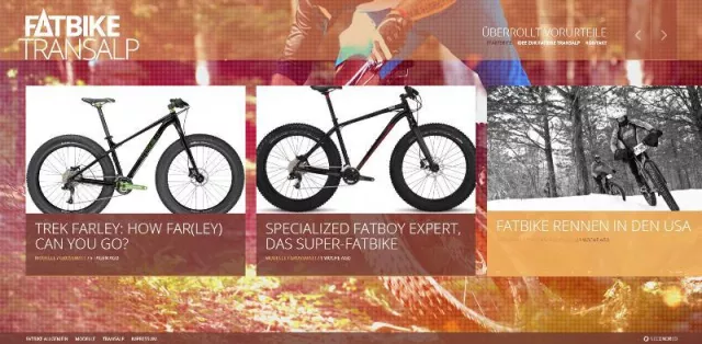 Bild: Die erste offizielle FATBike Transalp im Frühjahr 2014