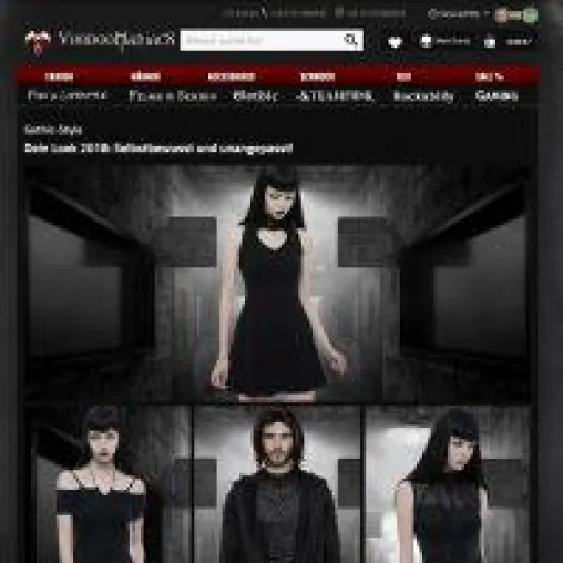 Bild: Gothic - der neue Style für selbstbewusste Frauen und Männer