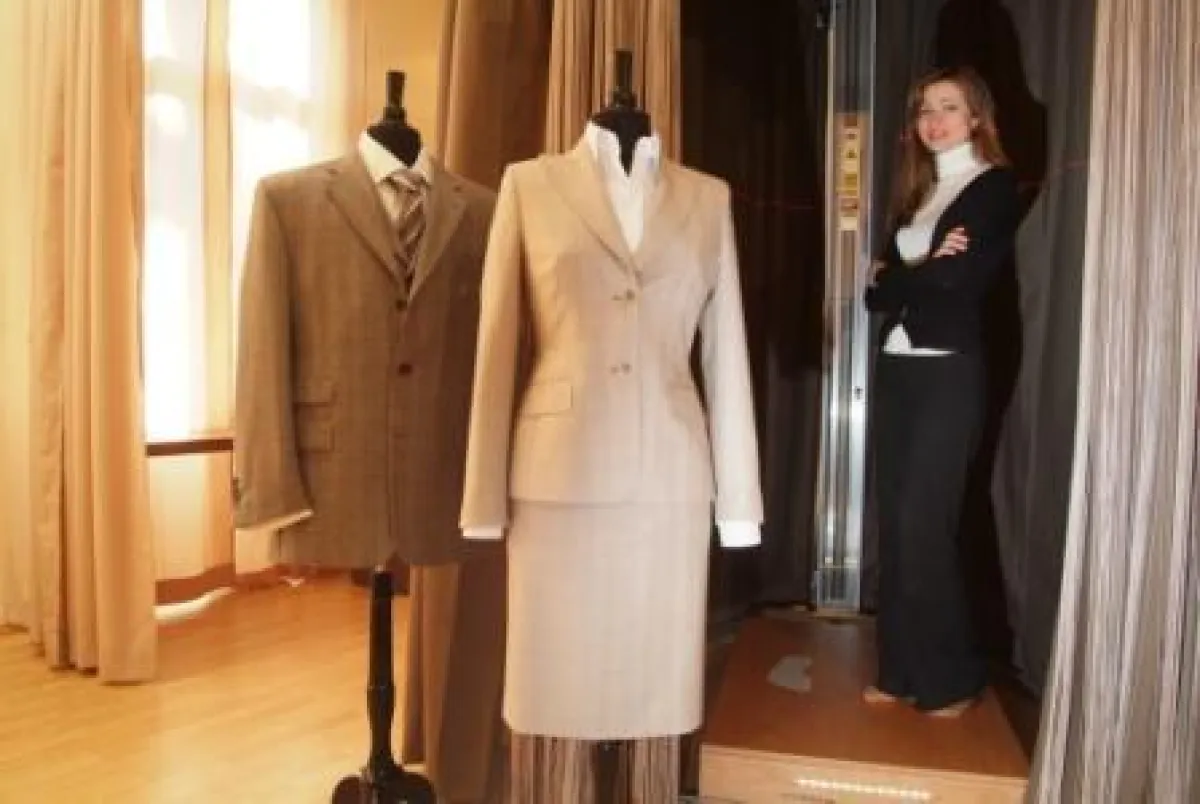 Inhaberin Verica Hauch im 3D Bodyscanner