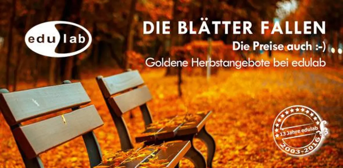 Goldene Herbsttage oder wenigstens mehr Farbe auch an grauen Tagen durch edulab Seminar-Angebote