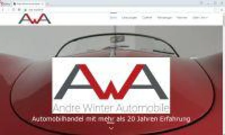 Andre Winter Automobile ab jetzt bei cmsGENIAL Bild: Andre Winter Automobile ab jetzt bei cmsGENIAL