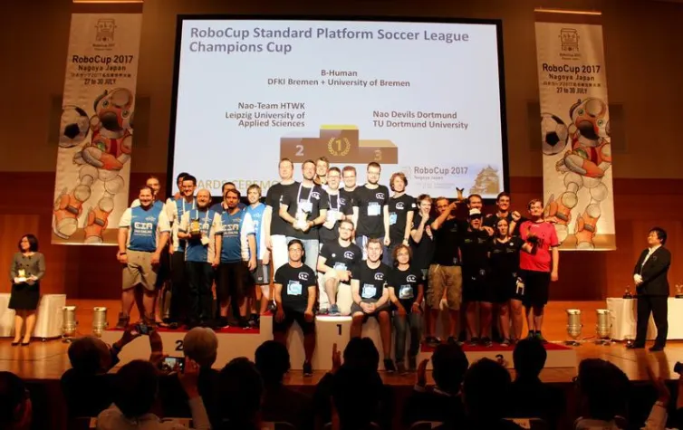 Bild: B-Human gewinnt in Japan erneut die Weltmeisterschaft