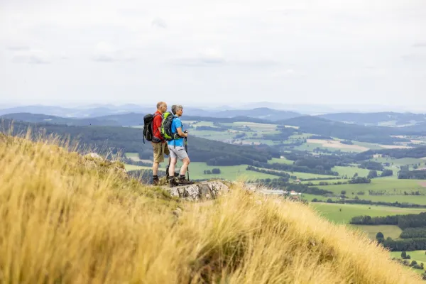 Bild: Wandern im gesunden Gersfelder Klima 