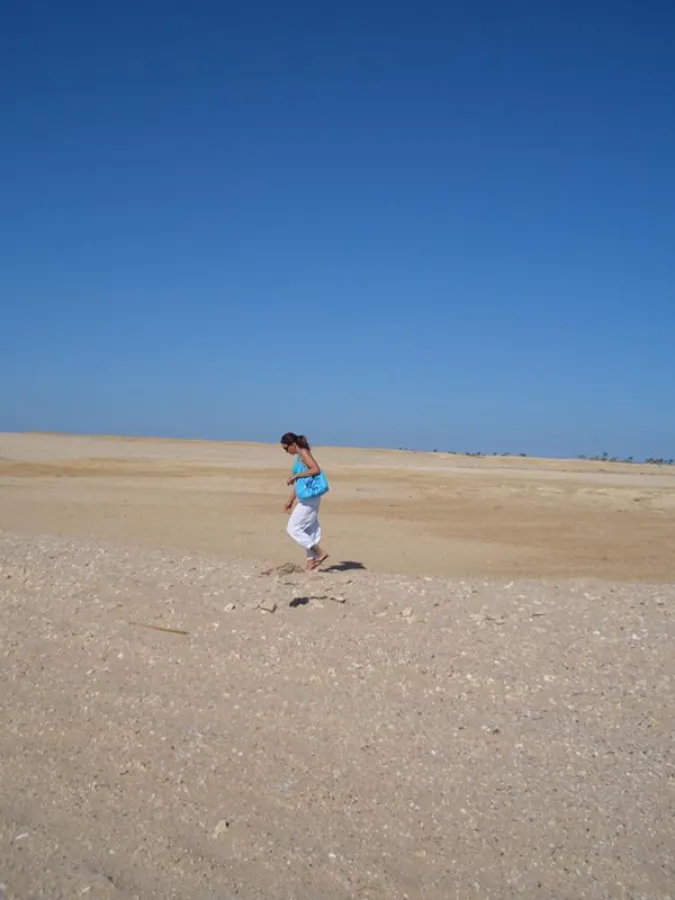 Das bewusste Erleben der Elemente - hier Erde & Luft - ist fester Bestandteil des Seminarprogrammes. © Sinn & Werte/B. Luigs