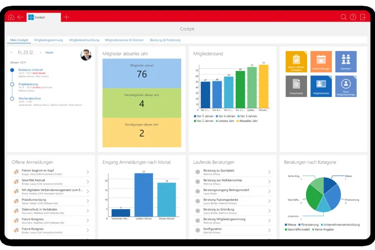 AriBis GmbH stellt vor: CAS netWorks – Effizienzsteigerung mit Digitalisierung im Verbandsmanagement Bild: AriBis GmbH stellt vor: CAS netWorks – Effizienzsteigerung mit Digitalisierung im Verbandsmanagement