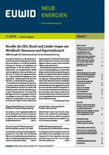 Bild: Novelle des EEG: Bund und Länder ringen um Windkraft, Biomasse und Eigenverbrauch