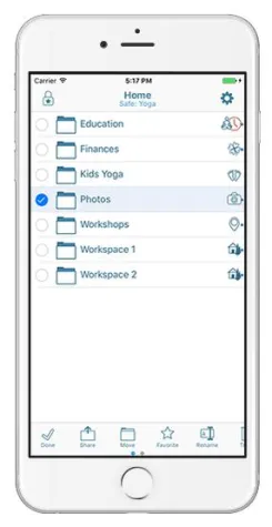Verschlüsseln leicht gemacht: SimpleumSafe mit Dateimanager für iOS Bild: Verschlüsseln leicht gemacht: SimpleumSafe mit Dateimanager für iOS