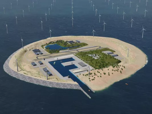 Bild: ECN Energie/NordseePower: Internationales Konsortium erforscht Ausbau des Offshore-Netzes in der Nordsee.