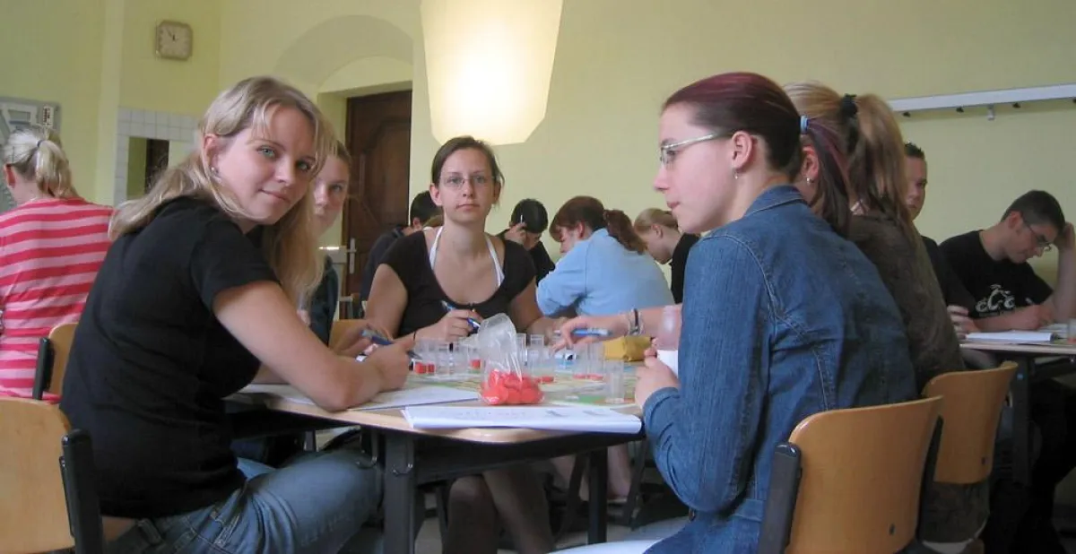 „ego. on tour“ mit dem Planspiel Easy Business in der 10. Klasse des Staßfurter Dr. Frank Gymnasiums am 13. Juni 2007