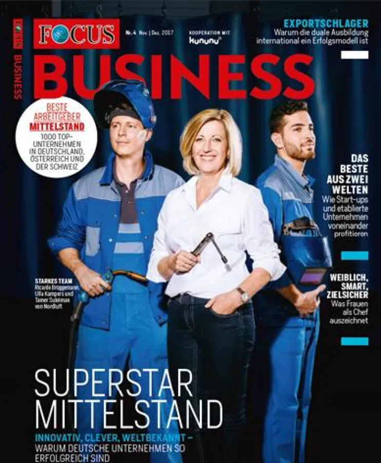 Focus Business Ausgabe Nov | Dez 2017 Cover
