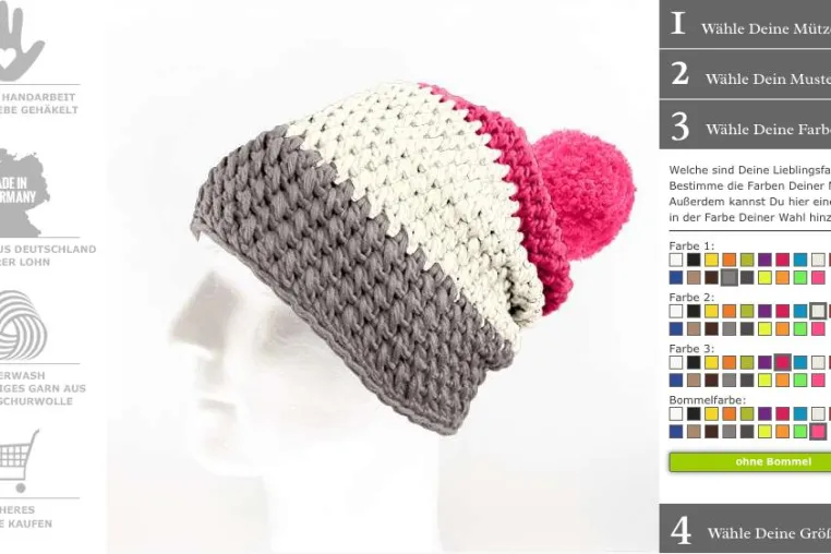 my beanie - Jedem seine Mütze. helt-pro® erweitert sein Produktfeld mit selbstgestalteten Mützen Bild: my beanie - Jedem seine Mütze. helt-pro® erweitert sein Produktfeld mit selbstgestalteten Mützen