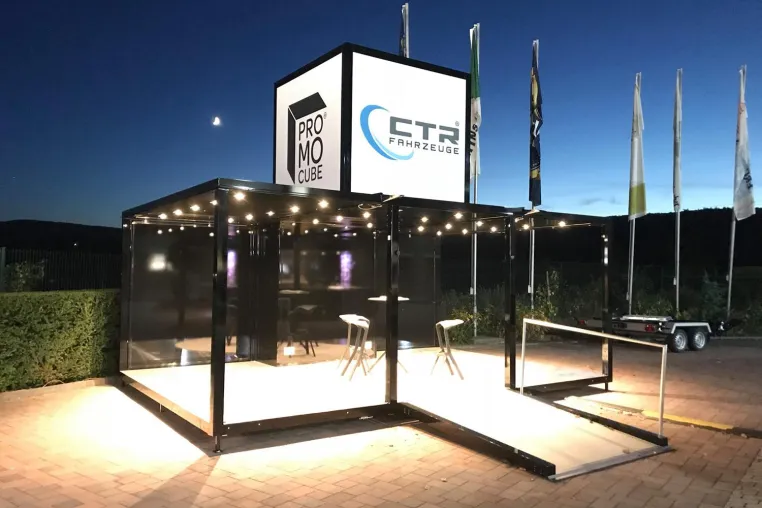 Bild: Mobil, flexibel und wandelbar: Der Promocube® als Chance in der Krise