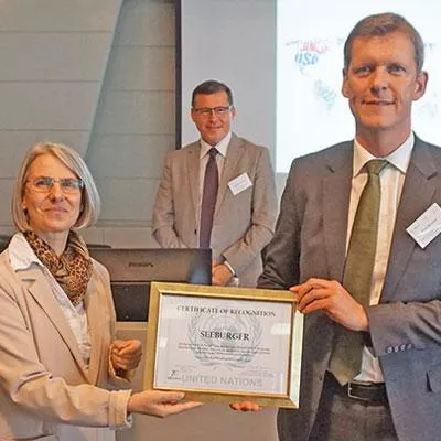Bild: SEEBURGER erhält Zertifikat von den Vereinten Nationen für vorbildlichen Praxiseinsatz von UN/EDIFACT