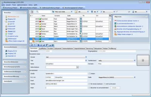 Bild: Bewerbermanager - Professionelle Bewerbermanagement Software für Unternehmen, Kommunen und Hotelerie ...