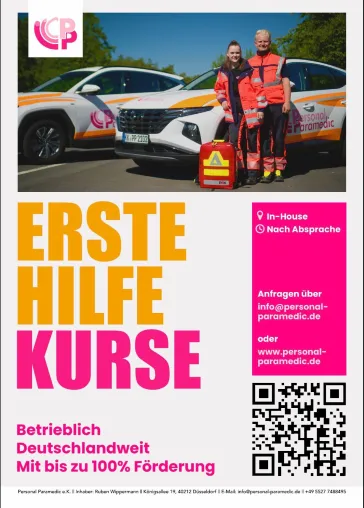 Bild: Personal Paramedic bringt die Erste-Hilfe-Ausbildung direkt ins Unternehmen
