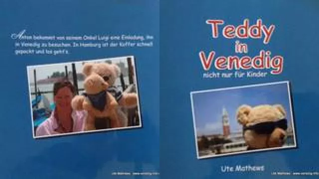 Bild: Teddy in Venedig- jetzt als Buch