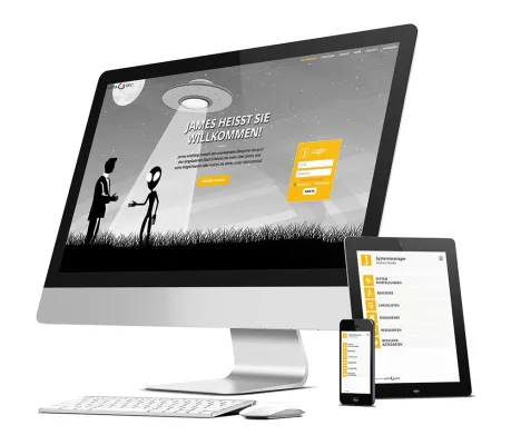 Bild: Besuchermanagement JAMES jetzt auch mit Fahrzeugverwaltung und Zonenverwaltung