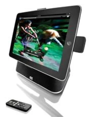 Bild: Altec Lansing präsentiert seine erste Stereo-Lautsprecher-Dockingstation für das iPad