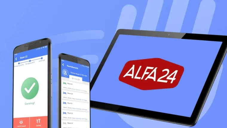 Bild: Alfa24 reinigt digital