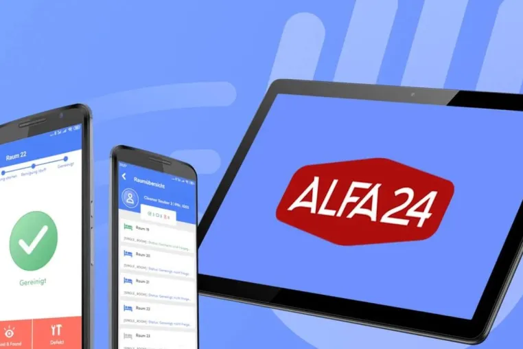Bild: Alfa24 reinigt digital