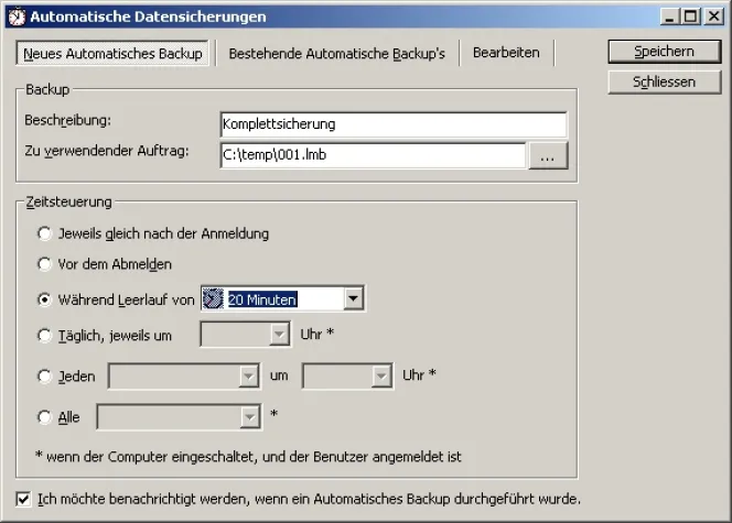 Bild: Langmeier Backup 3: Professionelle Datensicherung ganz einfach