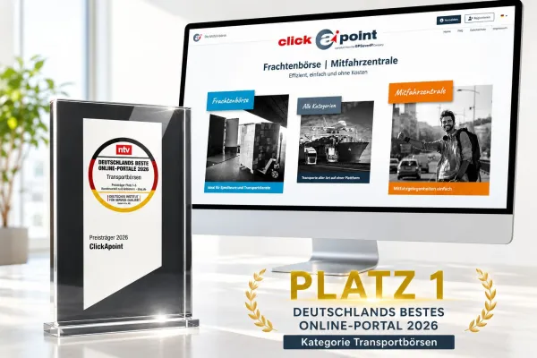 Bild: GPSoverIP mit clickApoint erneut als Deutschlands bestes Online-Portal ausgezeichnet