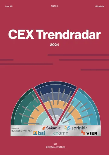 Bild: CEX Trendradar 2024: Customer Experience zwischen AI-Euphorie und mühevoller Kulturarbeit 