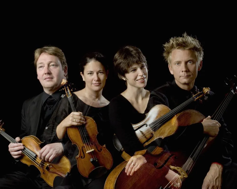 Das Minguet Quartett aus Köln spielt in Halle