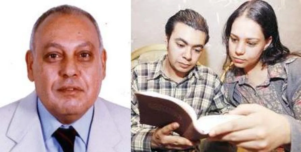 Der Menschenrechtler Dr. Adel Fawzy Faltas (links) in Haft wegen Engagements für den Konvertiten, Mohammed Ahmed Hegazy (rechts, mit Ehefrau Zeinap)